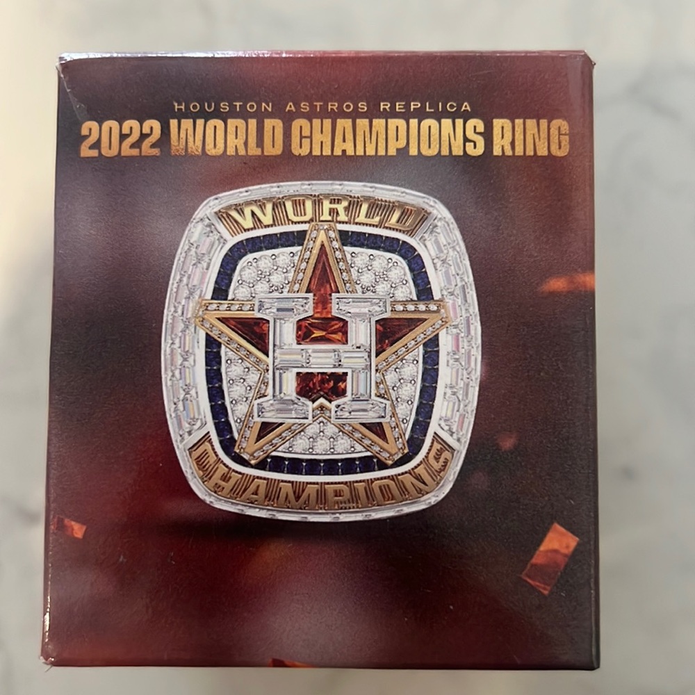 2022 Christian Javair World Series Replica Championship Ring